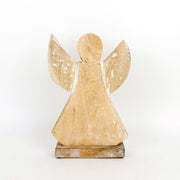 Mango Wood Cutout On Stand - Angel Adams Christmas Adams & Co.   
