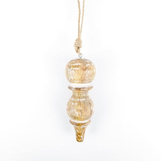 Mango Wood Ornament - Icicle 6" Adams Christmas Adams & Co.   