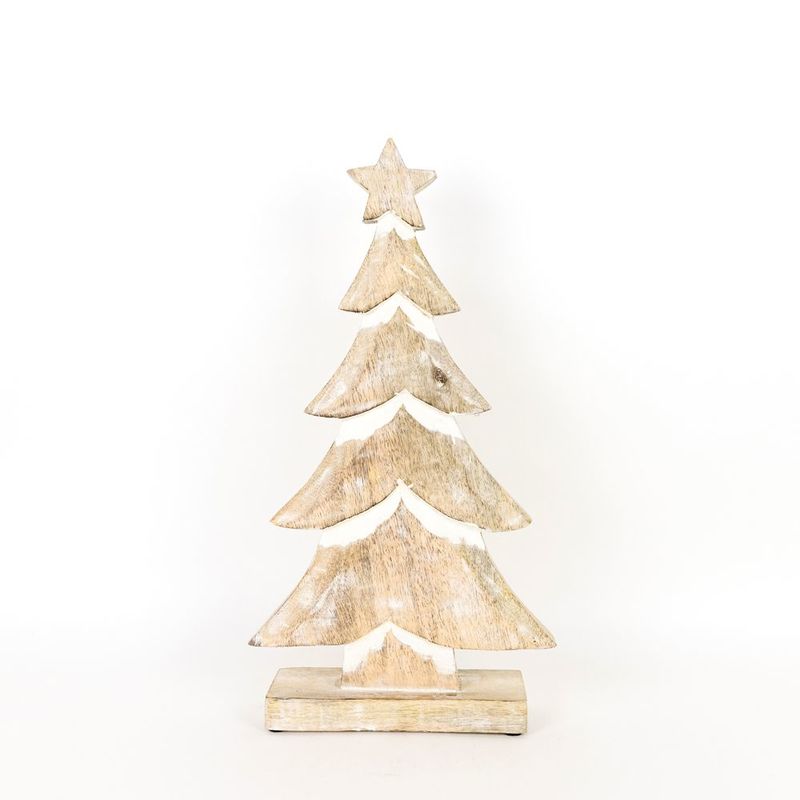 Mango Wood Cutout - Christmas Tree Adams Christmas Adams & Co.   