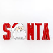 Chunky Wood Cutout - Santa Adams Christmas Adams & Co.   
