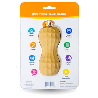 Toy Filler Medium (All Natural Rubber)  Dilly's™ Poochie Butter Large  