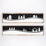 rvs wd frmd sn (VLGE/NTVTY) Adams Christmas Adams & Co.   