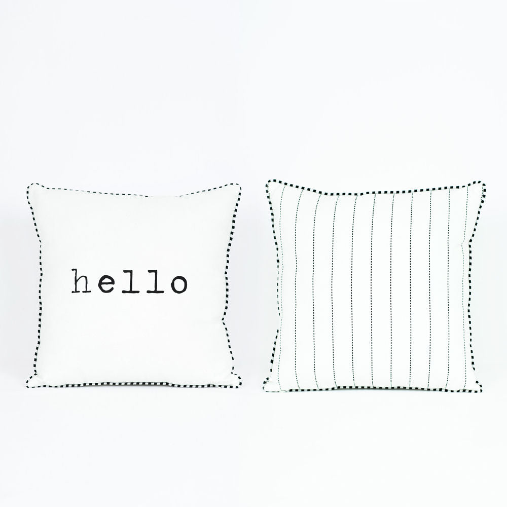 Reversible Pillow (Hello) Adams Easter/Spring Adams & Co.   