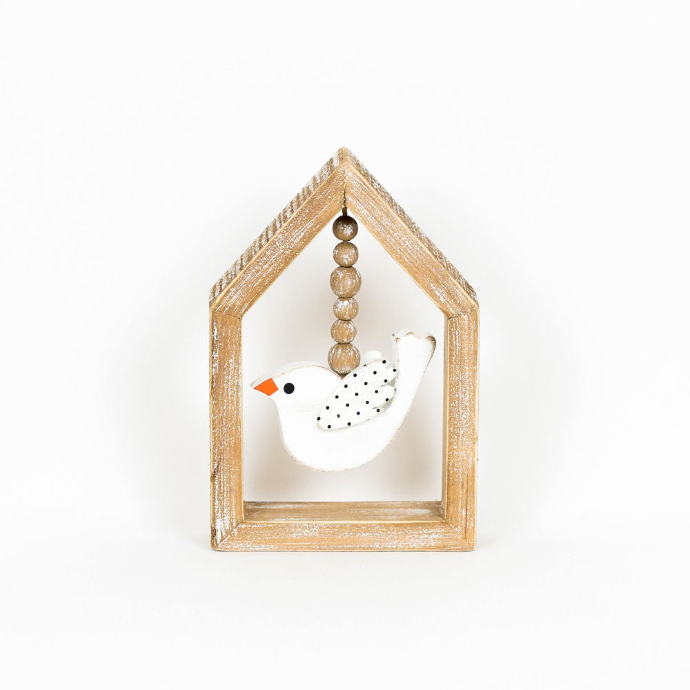 Reversible Wood Cutout (Bird House)