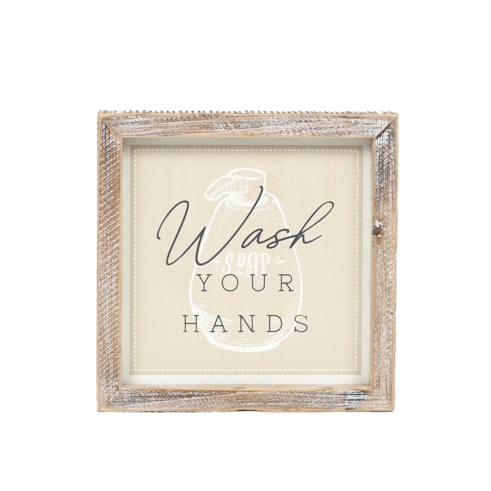 Reversible Wood Framed Sign (Dirt/Wash) Adams Everyday Adams & Co.   