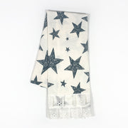 Dish Towel (Stars) White/Black Adams Summer Adams & Co.   