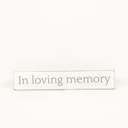 Wood Sign - Loving Memory Adams Everyday Adams & Co.   