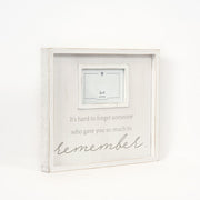 Wood Photo Frame "Remember" Adams Everyday Adams & Co.   