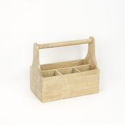 Mango Utensil Wood Caddy Adams Everyday Adams & Co.   