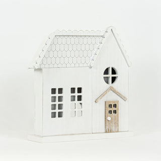 Wood Cutout (House) V3 Adams Christmas Adams & Co.   
