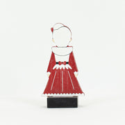 Wood Cutout on Base (Mrs Claus) Small Adams Christmas Adams & Co.   