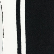 Striped Reversible Pillow, White + Green/Black Adams Everyday Adams & Co.   