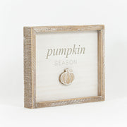 Reversible Wood Framed Sign (Pumpkin/Wtchy) Adams Halloween Adams & Co.   