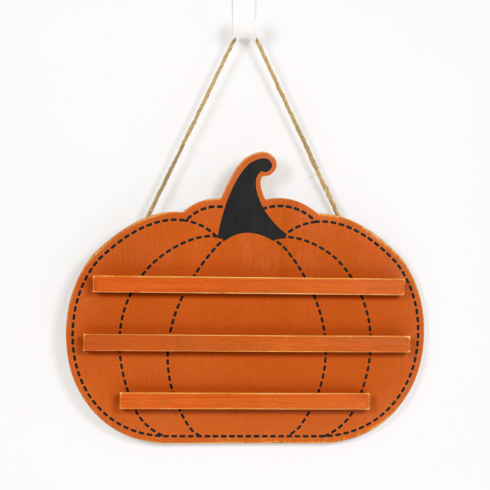 Hanging Wood Pumpkin (Letterboard) Adams Halloween Adams & Co.   