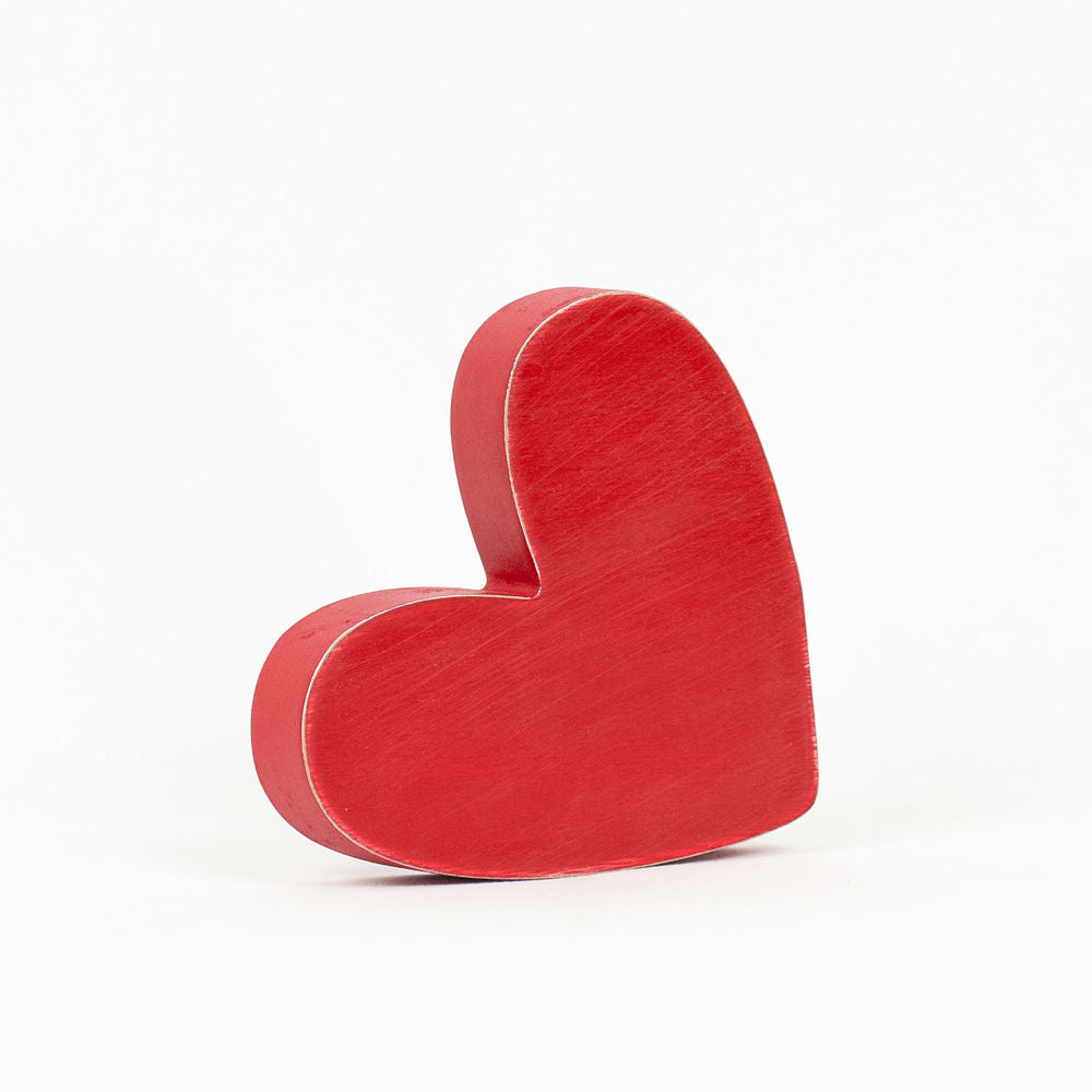 Chunky Wood Cutout - Red Heart Adams Valentines Adams & Co.   