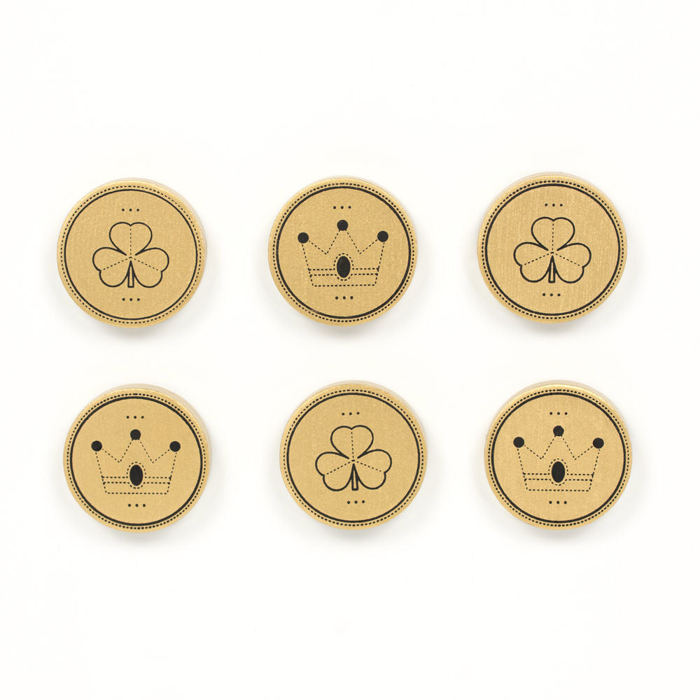 Ledgie Shapes - Gold Coins + Badams