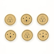 Ledgie Shapes - Gold Coins Adams Ledgie Adams & Co.