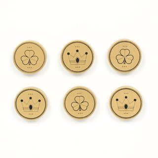 Ledgie Shapes - Gold Coins Adams Ledgie Adams & Co.