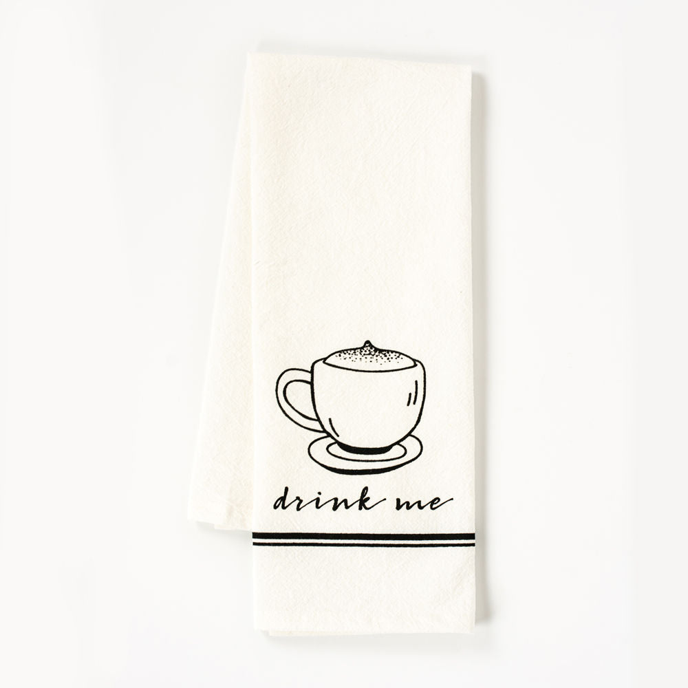 Tea Towel (Drink Me) Adams Everyday Adams & Co.   