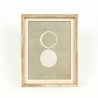 Wood Framed Sign (Circle) Adams Everyday Adams & Co.   