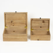 Wooden Nested Boxes Set/2 Adams Everyday Adams & Co.   