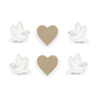 Ledgie Shapes - Dove & Hearts Adams Ledgie Adams & Co.   