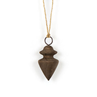 Wood Cutout Ornament (Spindle) Brown Adams Christmas Adams & Co.   