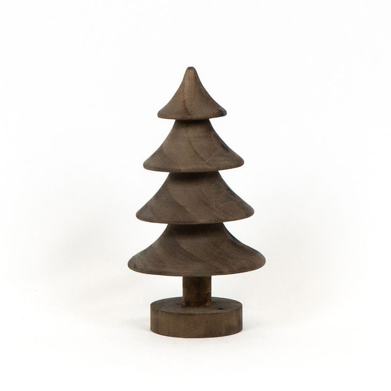 Wood Cutout On Stand  (Tiered Christmas Tree)Brn Adams Christmas Adams & Co.   