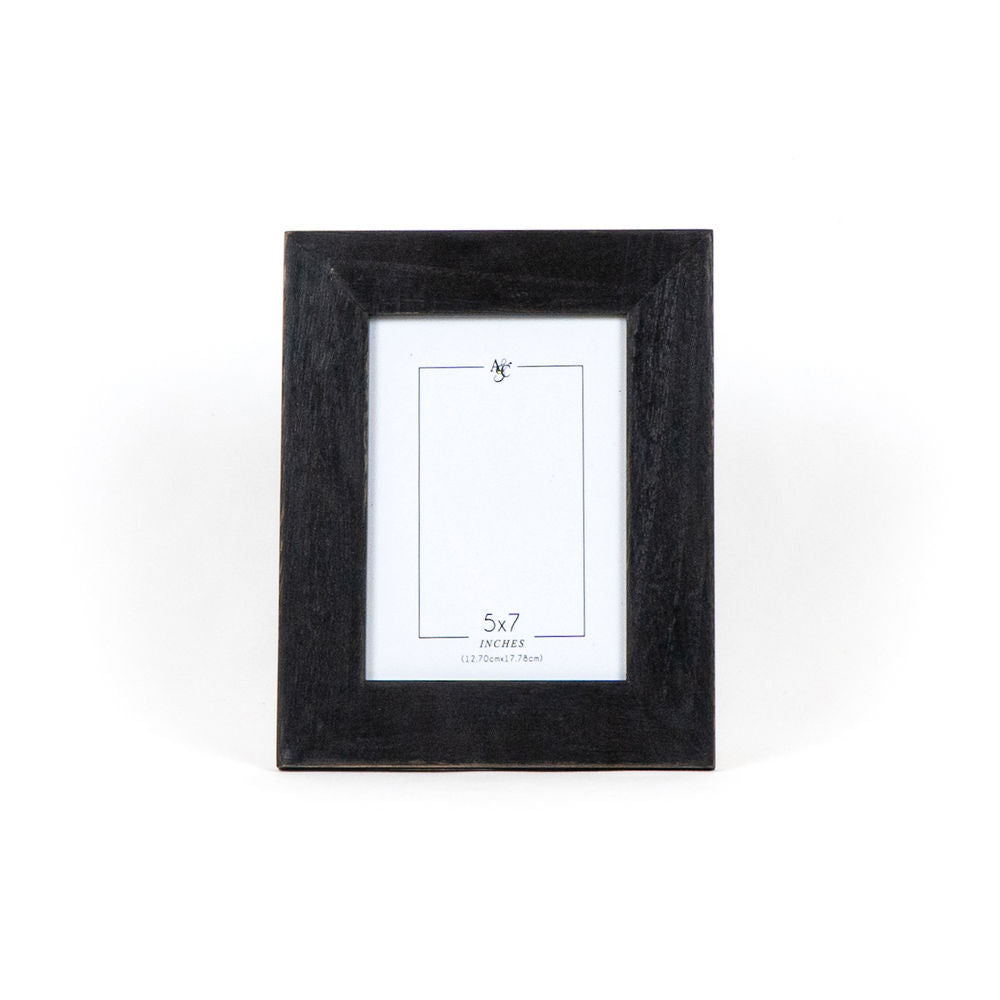 Simple Wood Photo Frame Frame - Black Adams Everyday Adams & Co.   