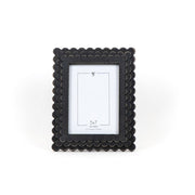 Wood Photo Frame (Frame) Black Scallop Adams Everyday Adams & Co.   