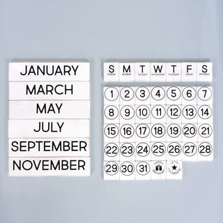 Calendar Shapes - Bag of 46 pcs Adams Ledgie Adams & Co.   