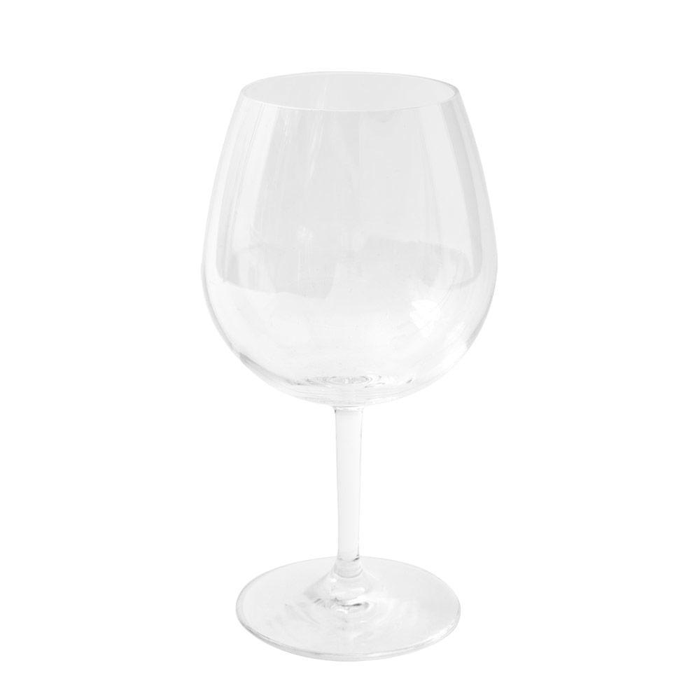 Acrylic Red Wine Glass - Clear  Caspari   