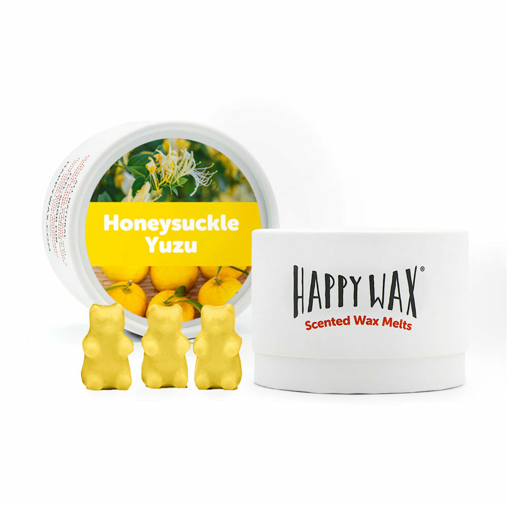 Honeysuckle Yuzu Classic Tin  Happy Wax   