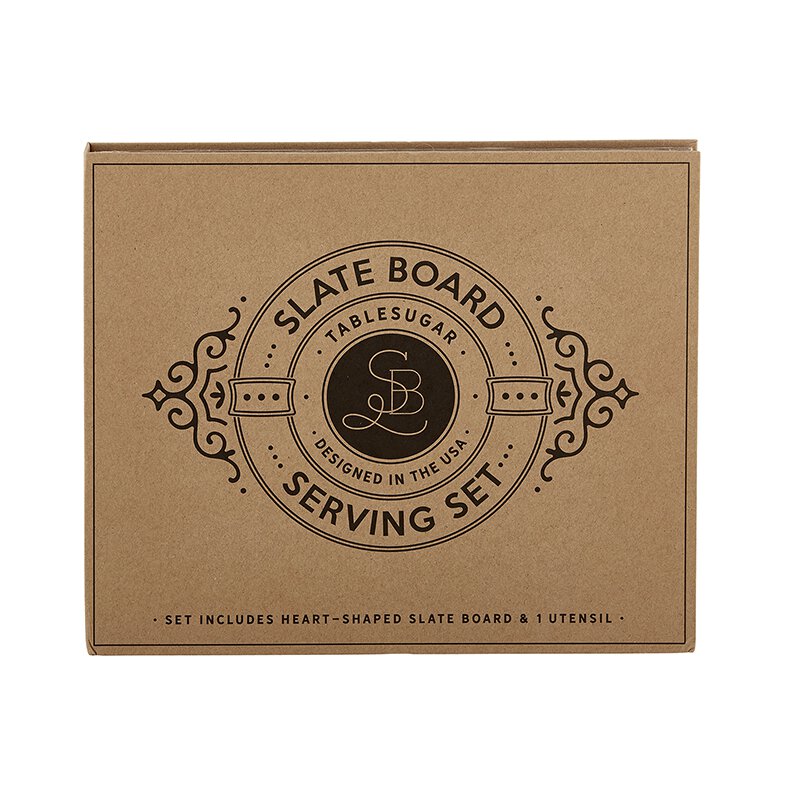 Slate Board Serving Set  Creative Brands   