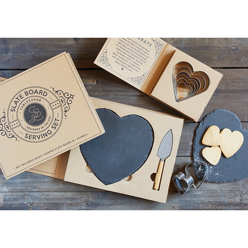 Slate Board Serving Set  Creative Brands   