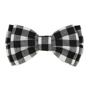 Pet Bow Ties-Blk Buffalo Check  Creative Brands   