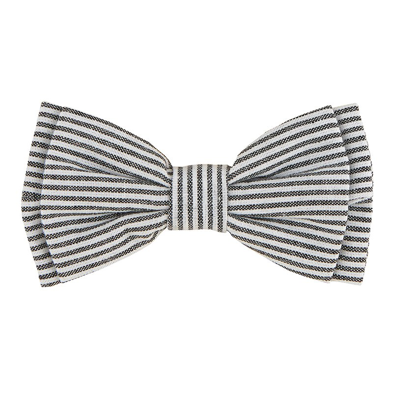 Pet Bow Ties-Grey Stripe  Creative Brands   