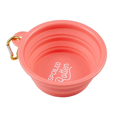 Collapsible Pet Bowl-Spoiled  Creative Brands   