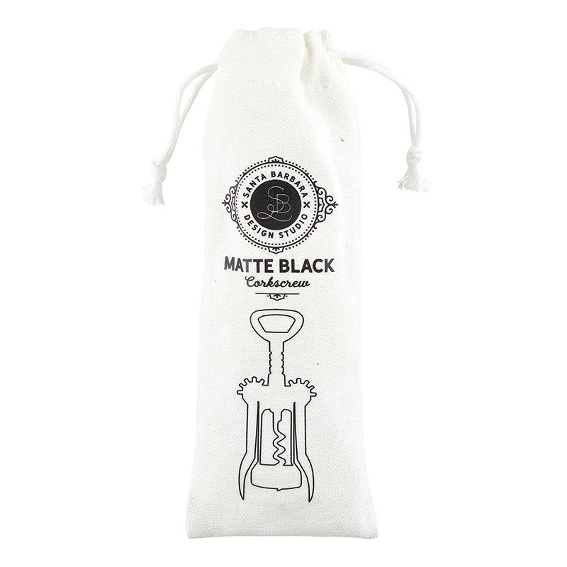 Corkscrew Wine Opener - Black  Creative Brands   