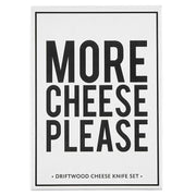 Driftwood Cheese Knife Set  Creative Brands   