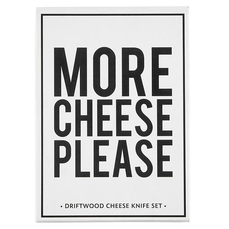 Driftwood Cheese Knife Set  Creative Brands   
