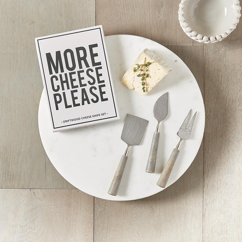 Driftwood Cheese Knife Set  Creative Brands   