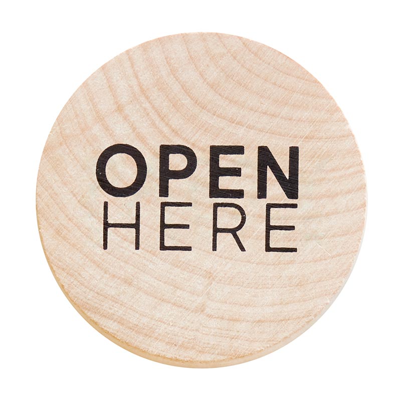 Bottle Opener - Open Here  Creative Brands   