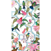 Guest Towel Napkin - Hummingbird Trellis  Caspari   