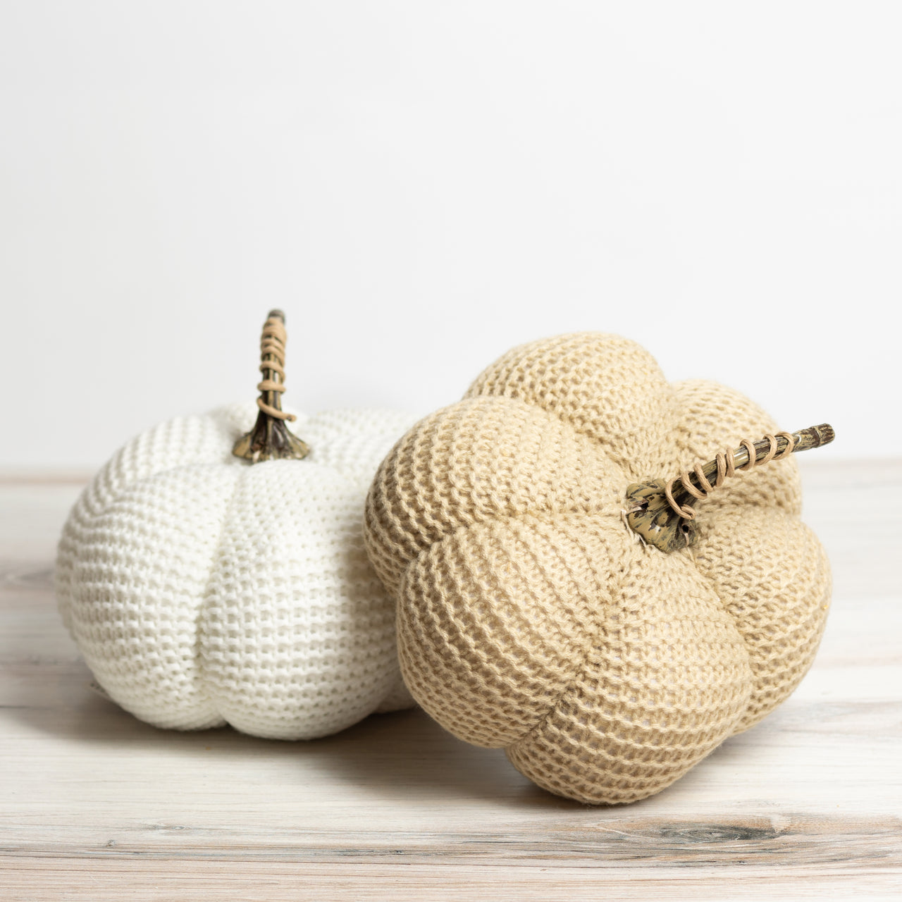 Knit Stuffed Pumpkin 5.75"  K&K   