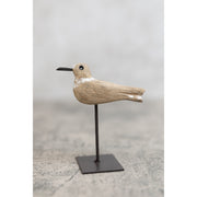 Whitewashed Wood Seagulls on Metal Spindle  K&K Medium  
