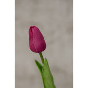 Real Touch Tulip Artificial Flora K&K Fuchsia  