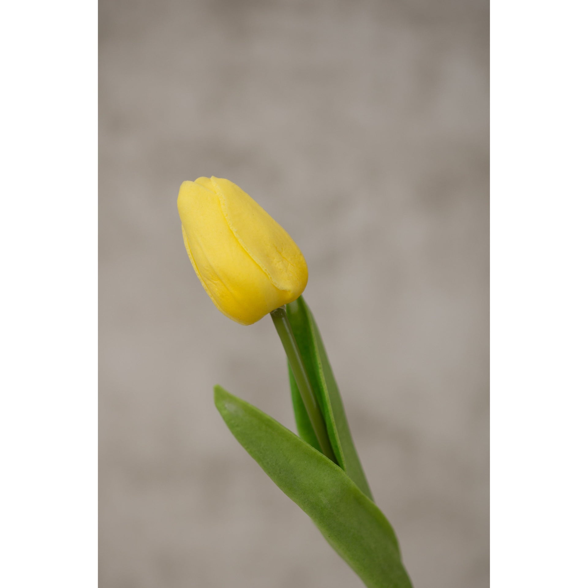 Real Touch Tulip Artificial Flora K&K Yellow  