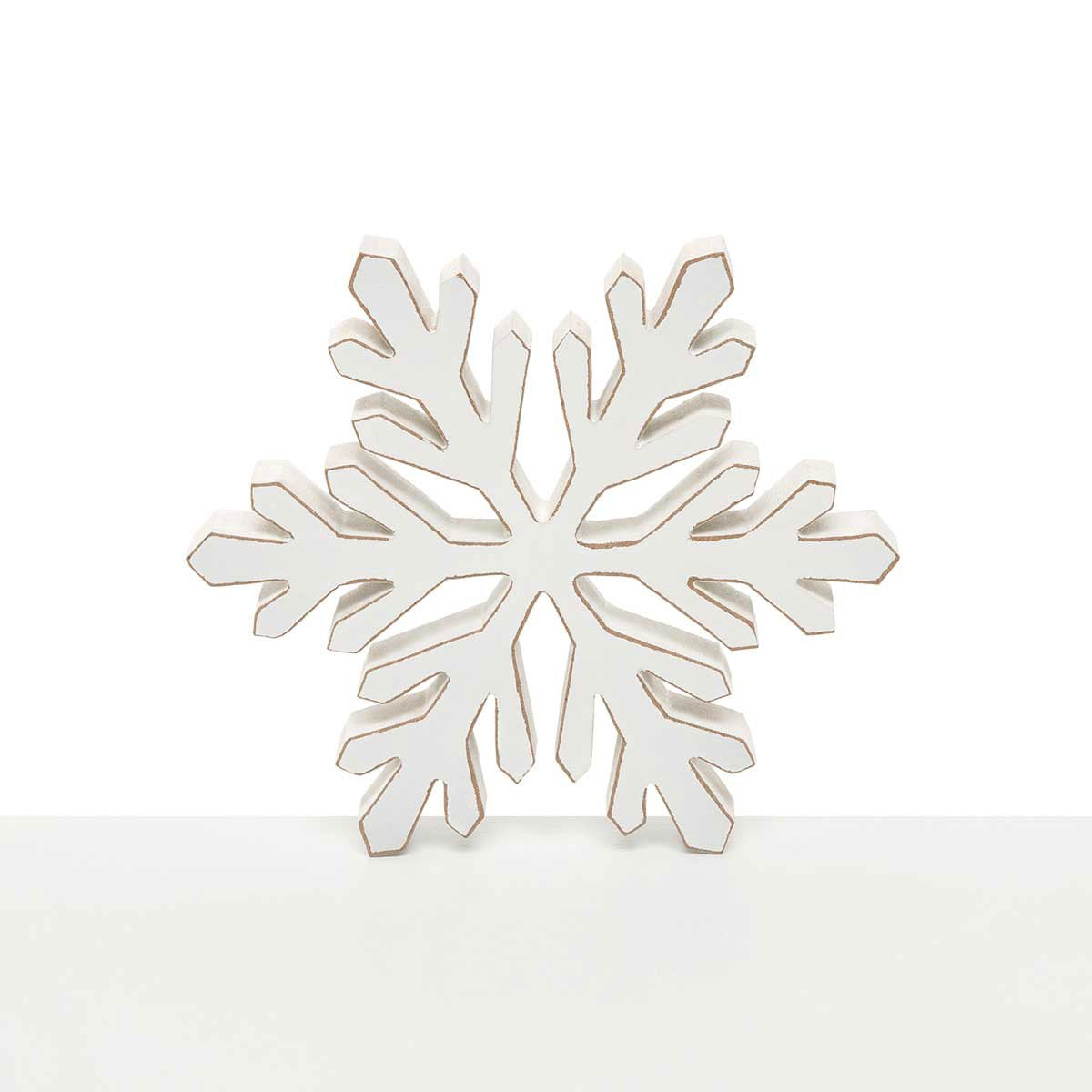 Sit-A-Bout Wood Snowflake  MeraVic Small  