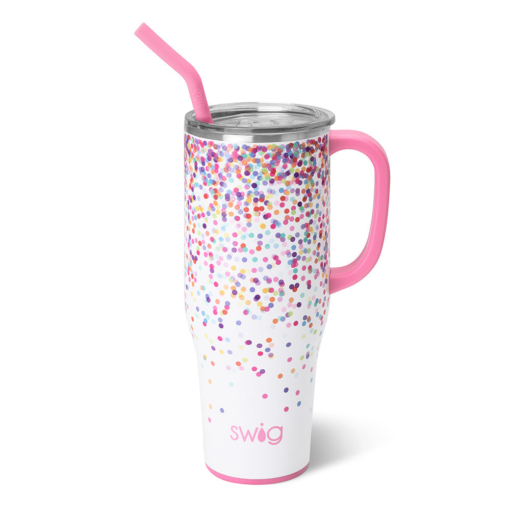 Mega Mug - 40oz - Pink Confetti  Swig Life   